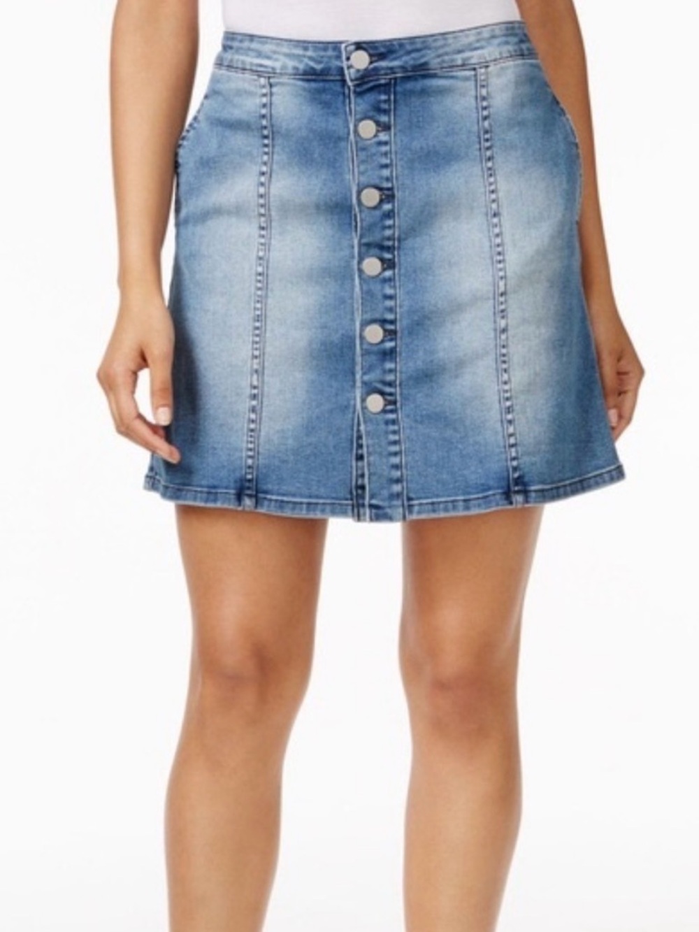 Calvin Klein Jeans  denim mini skirt